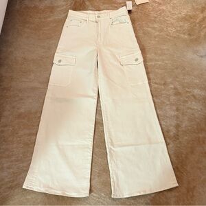 Mother The Undercover Cargo Sneak in Cream Puff